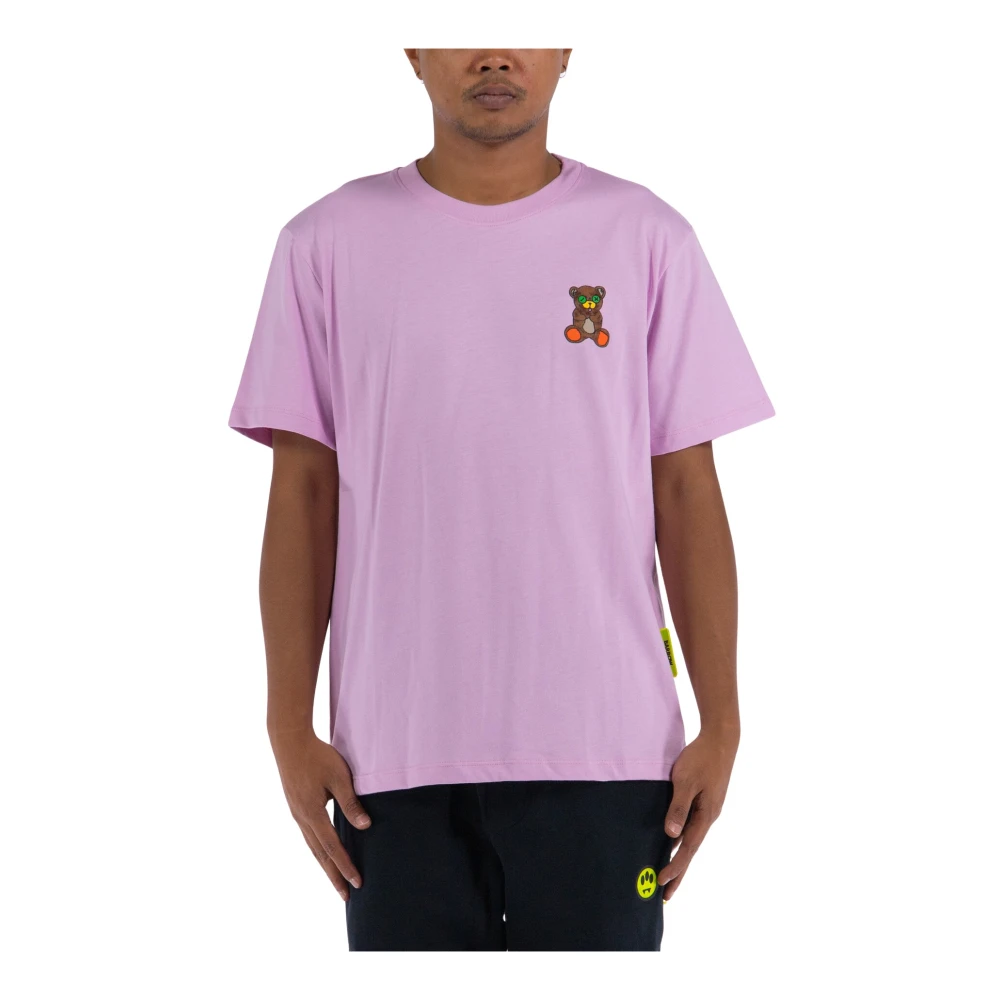 Barrow Korte Mouwen T-Shirt Pink Heren