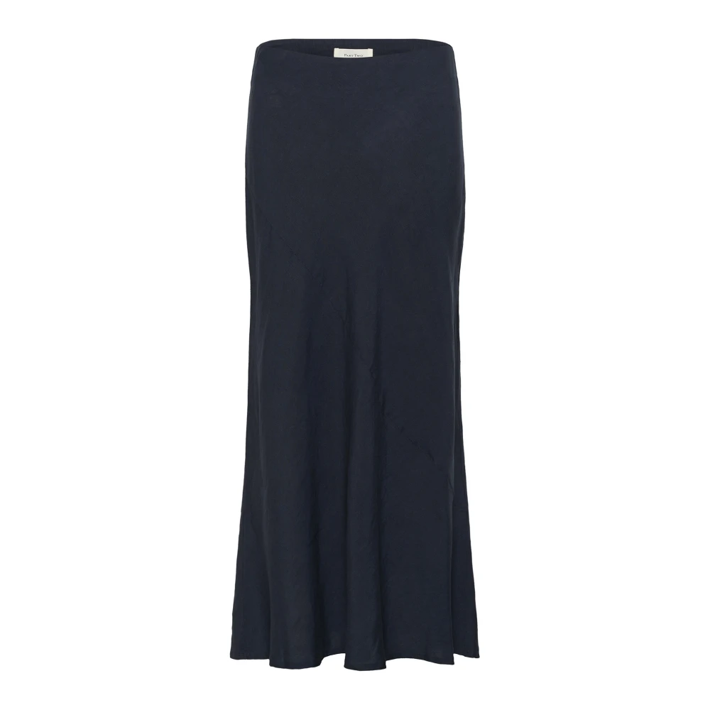 Part Two Elastische Taille Rok After Midnight Black Dames