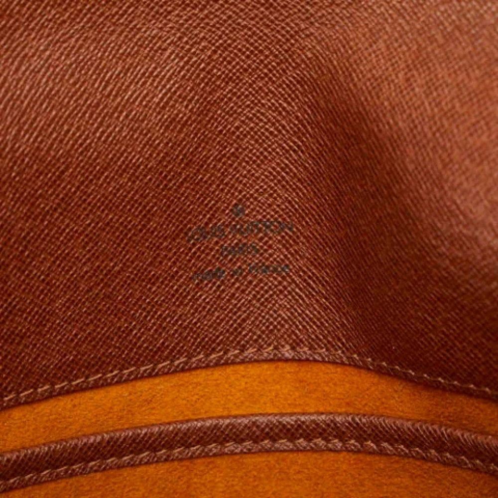 Louis Vuitton Vintage Pre-owned Plastic shoulder-bags Brown Dames