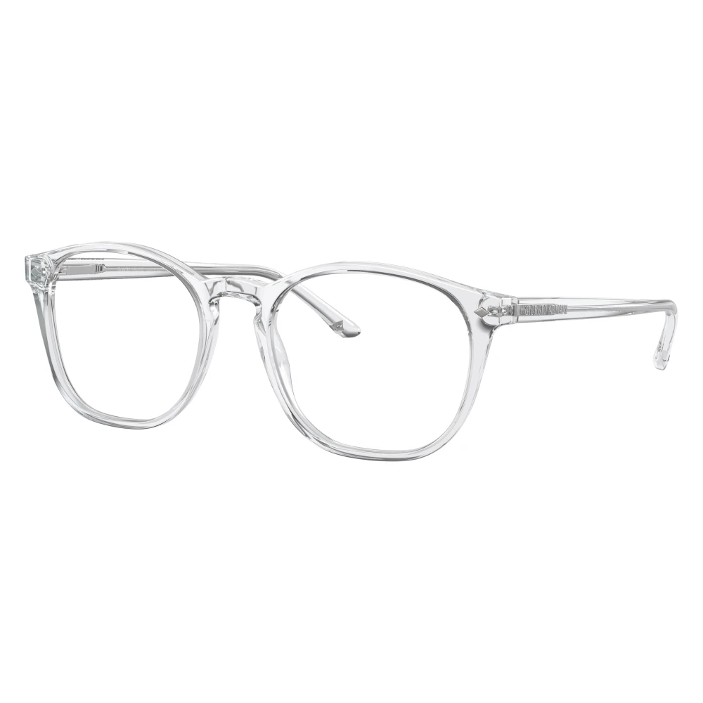 Giorgio Armani Unisex Gray Glasses, 50 Mm, Pantos Optical Frame