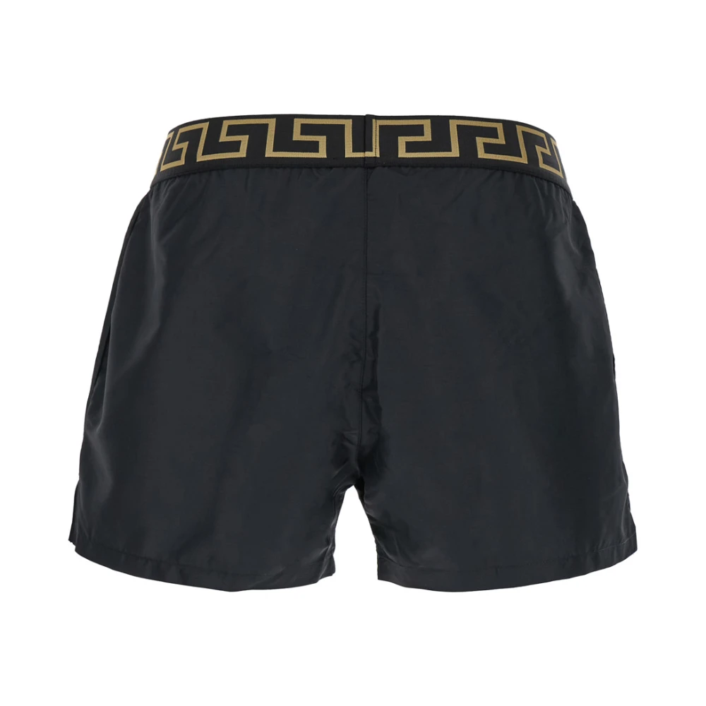 Versace Griekse Sleutel Badkleding Black Heren
