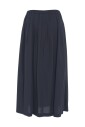 blauwe-geplooide-midi-rok