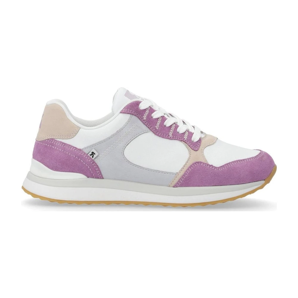 Rieker Women's Multicolor White Trainers - Sneakers - 5 Uk - Shoes