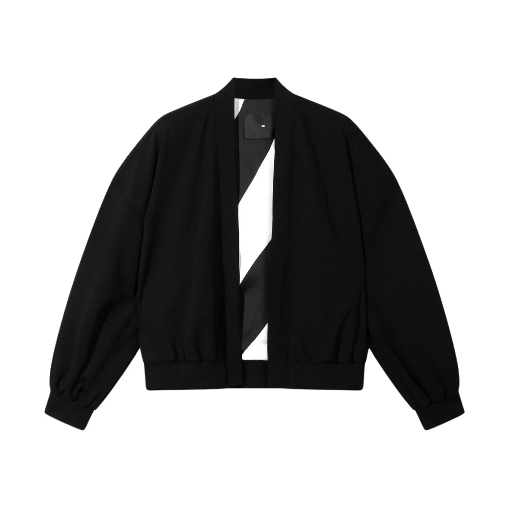 10Days Omkeerbare Bomber Blazer Zwart Black Dames