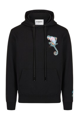 Sweat à Capuche N-35 Homme - Bleu, Taille XL - Coton/Lycra, Vintage