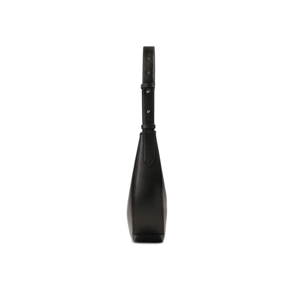 Kazar Studio Zwarte schoudertas met verstelbare handvat Black Dames