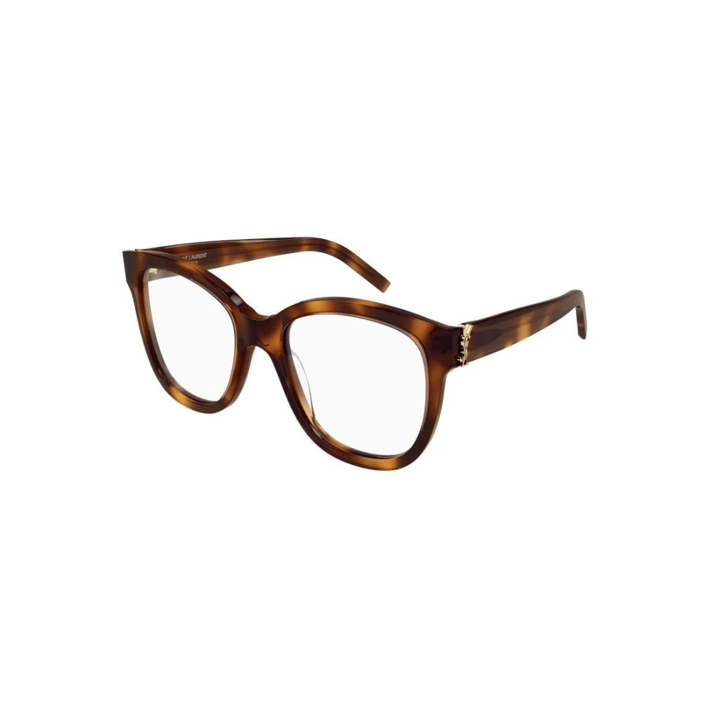 Saint Laurent Women's Brown Glasses, 54 Mm, Optical Frame