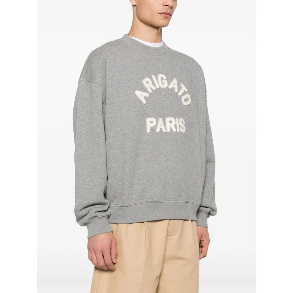 Axel Arigato Grijze Sweater Herenmode Gray Heren