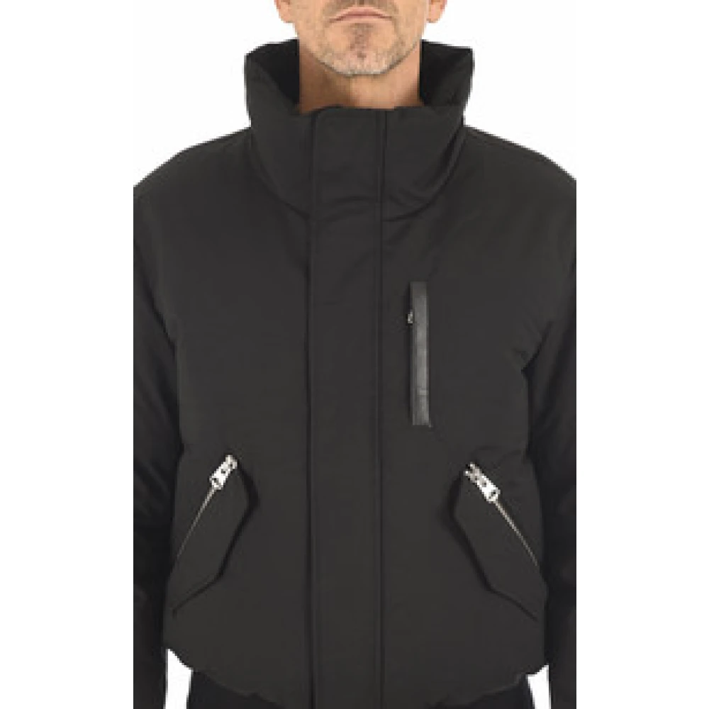 Mackage Zwarte Parka Dixon Black Heren