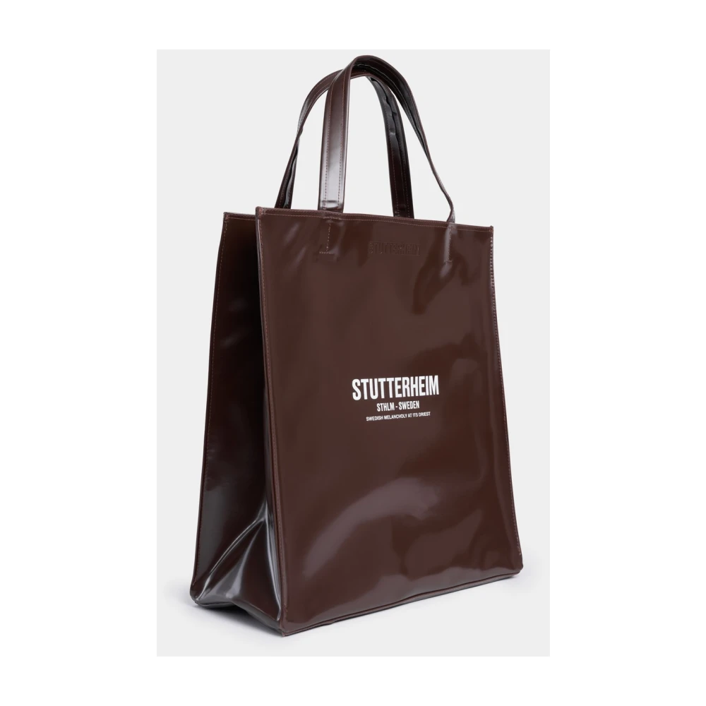 Stutterheim Grote Waterdichte Tote Tas Brown Dames
