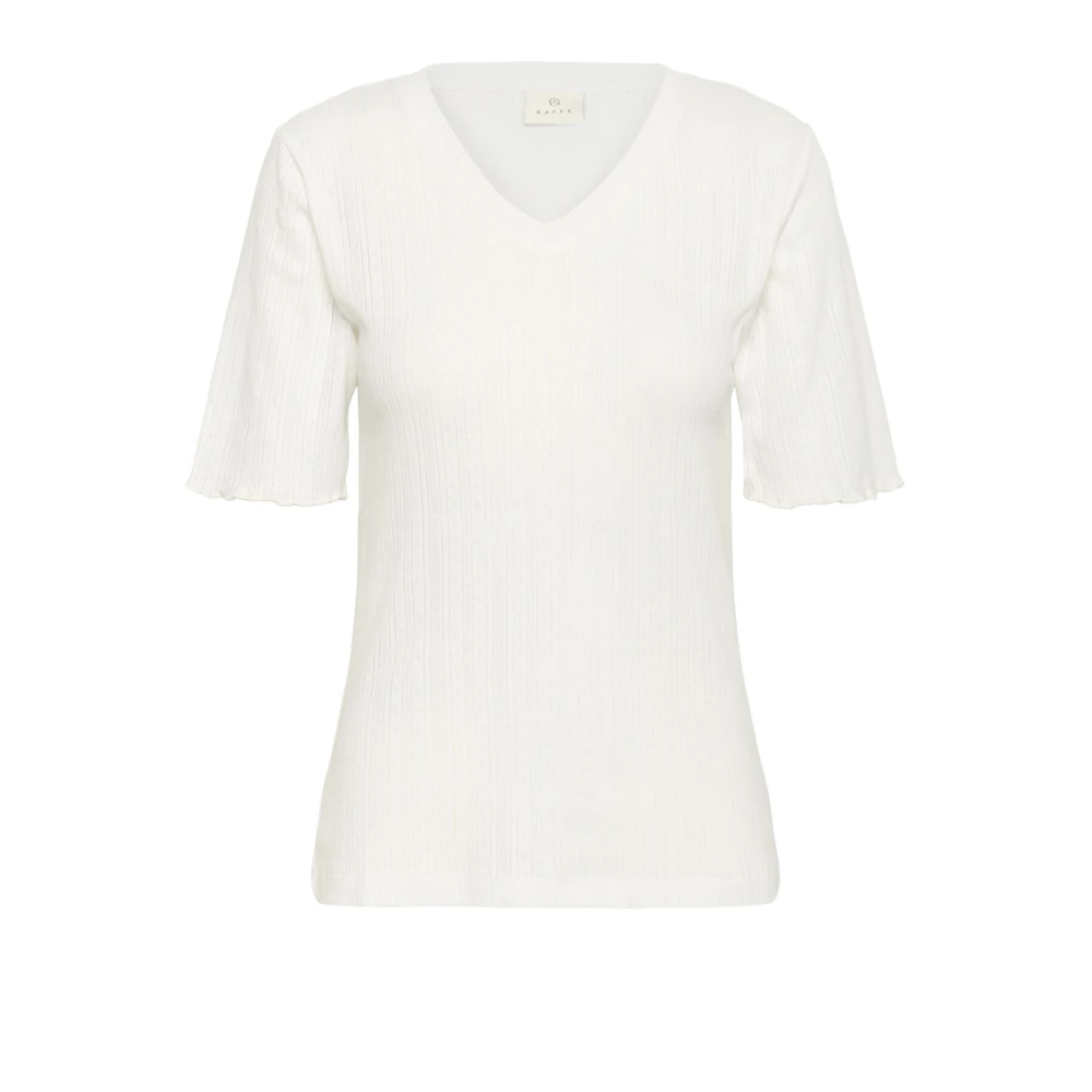 Kaffe - Tops > T-Shirts - White - Kaffe - Modalova