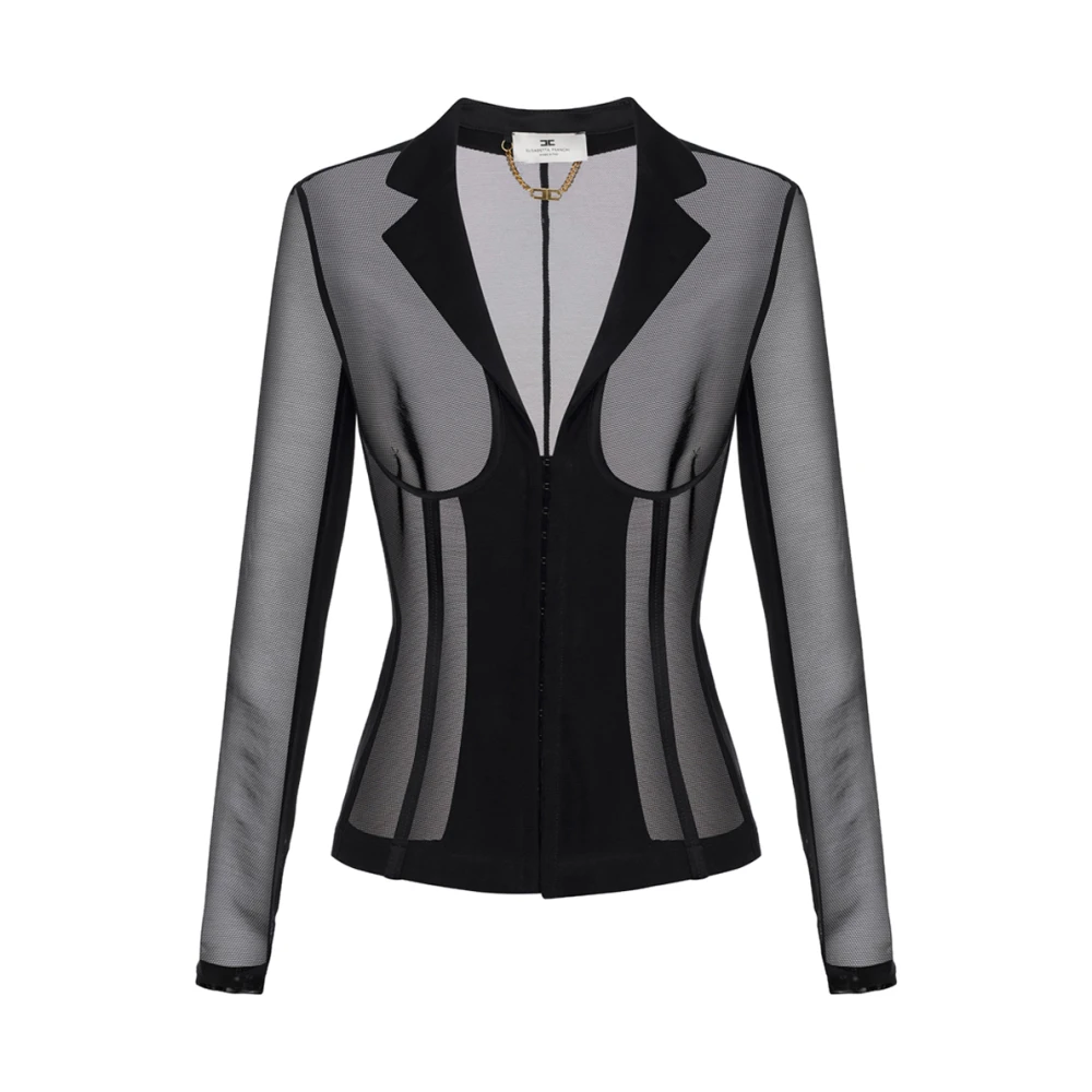 Jackets > Blazers - - Elisabetta Franchi - Modalova
