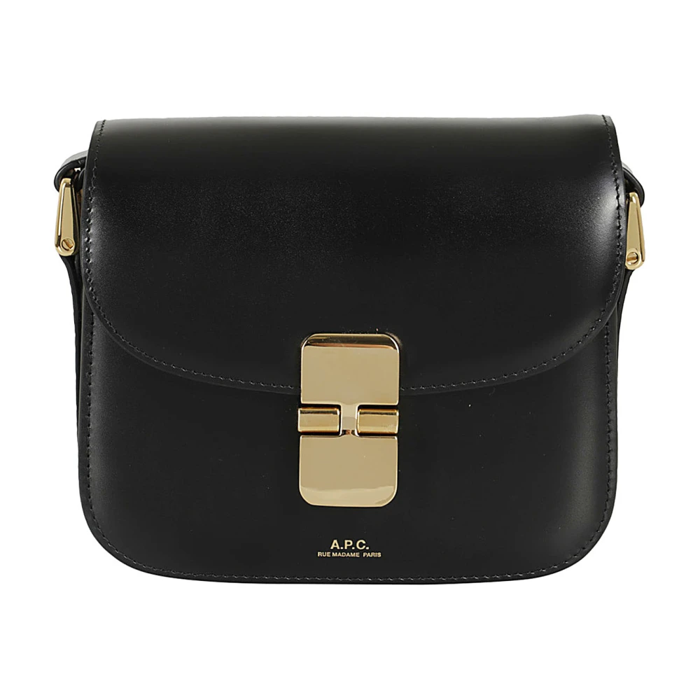 A.p.c. Mini Grace Schoudertas Black Dames