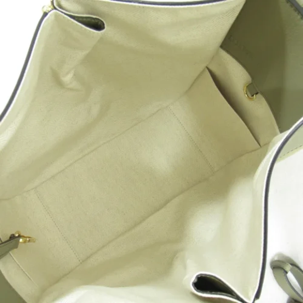 Loewe Pre-owned Leather shoulder-bags Beige Dames