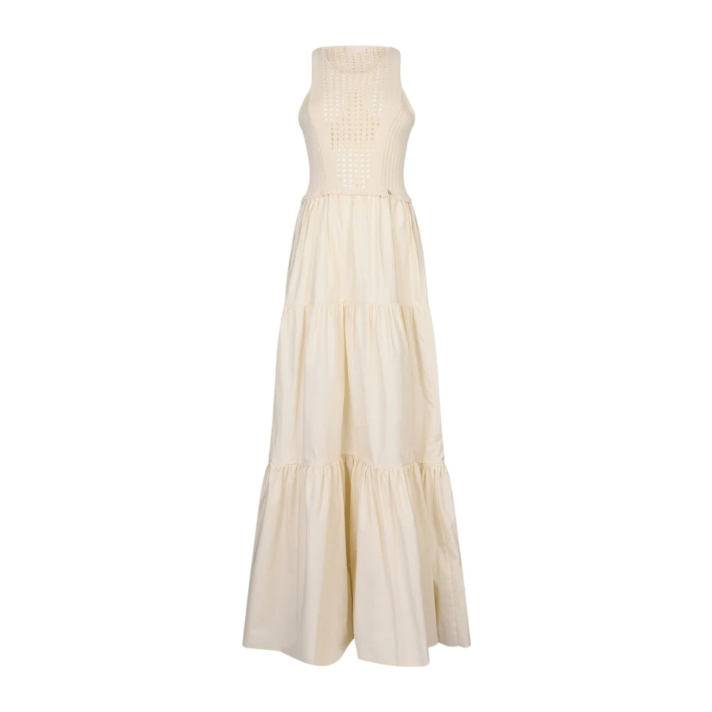 Liu Jo Damen Beige Kleider, Lgröße: