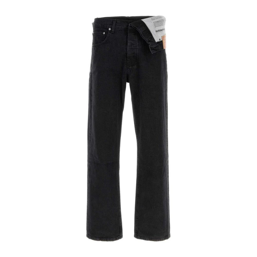 Y Project Zwarte Denim Jeans Black Heren