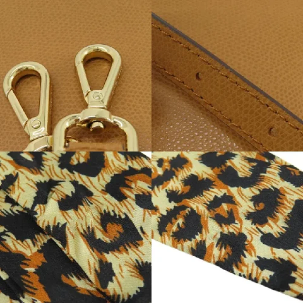 Michael Kors Pre-owned Leather handbags Brown Dames