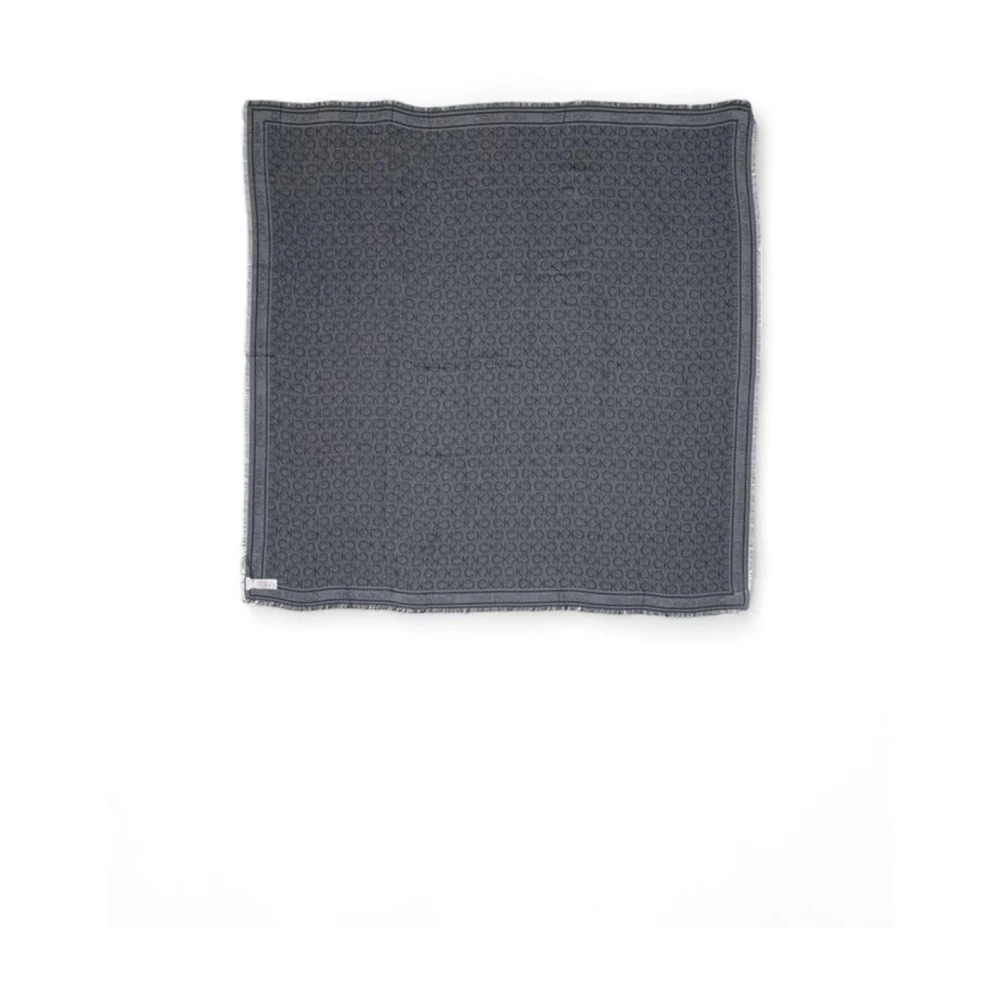Calvin Klein Zwart Modal Sjaal Dames Collectie Black Dames