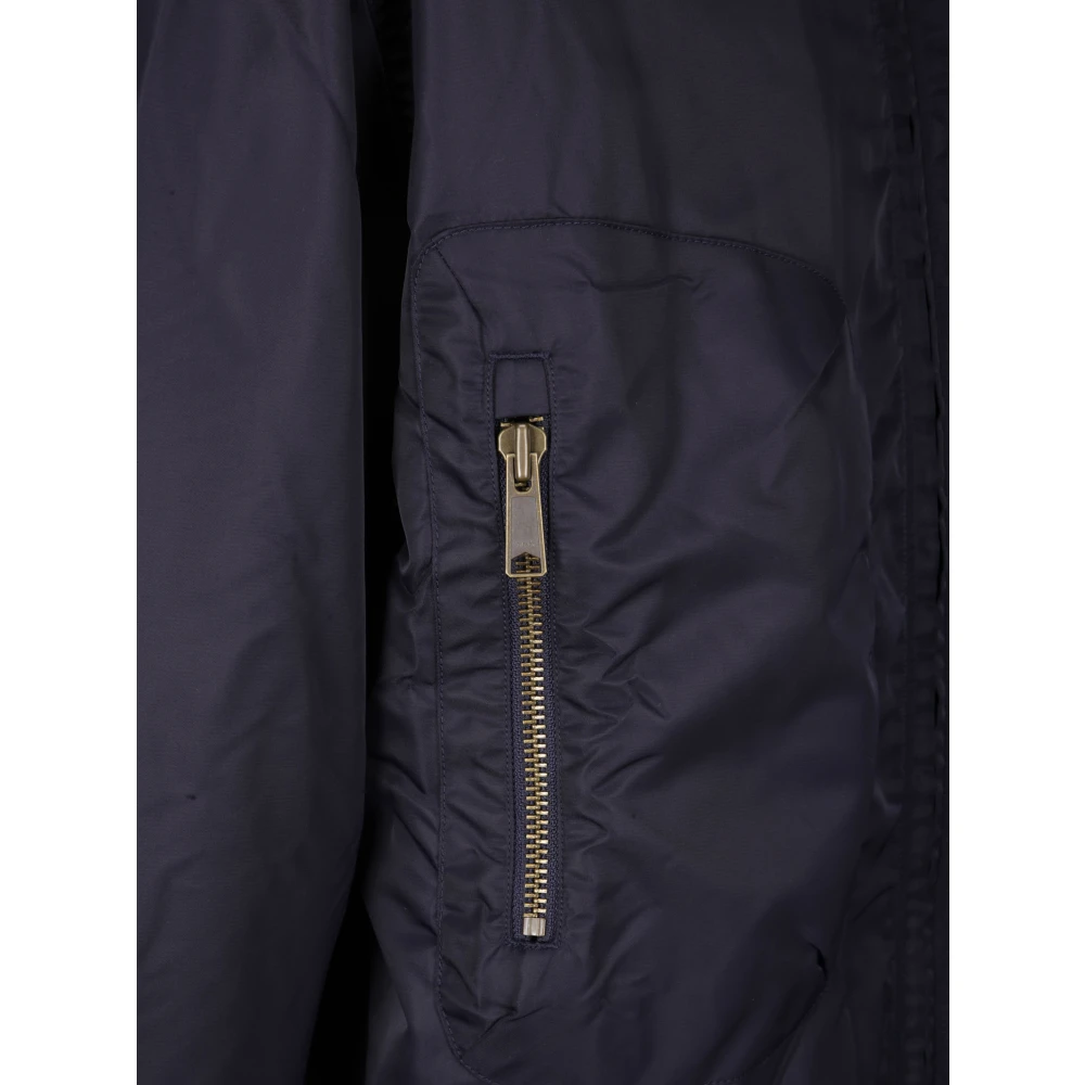 Brain Dead 3D Flight Jacket Blue Dames