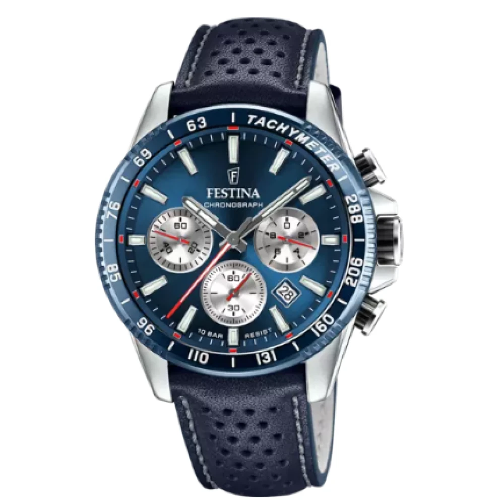 Festina Unisex Blu - Timeless Chronograph - Accessories - One Size