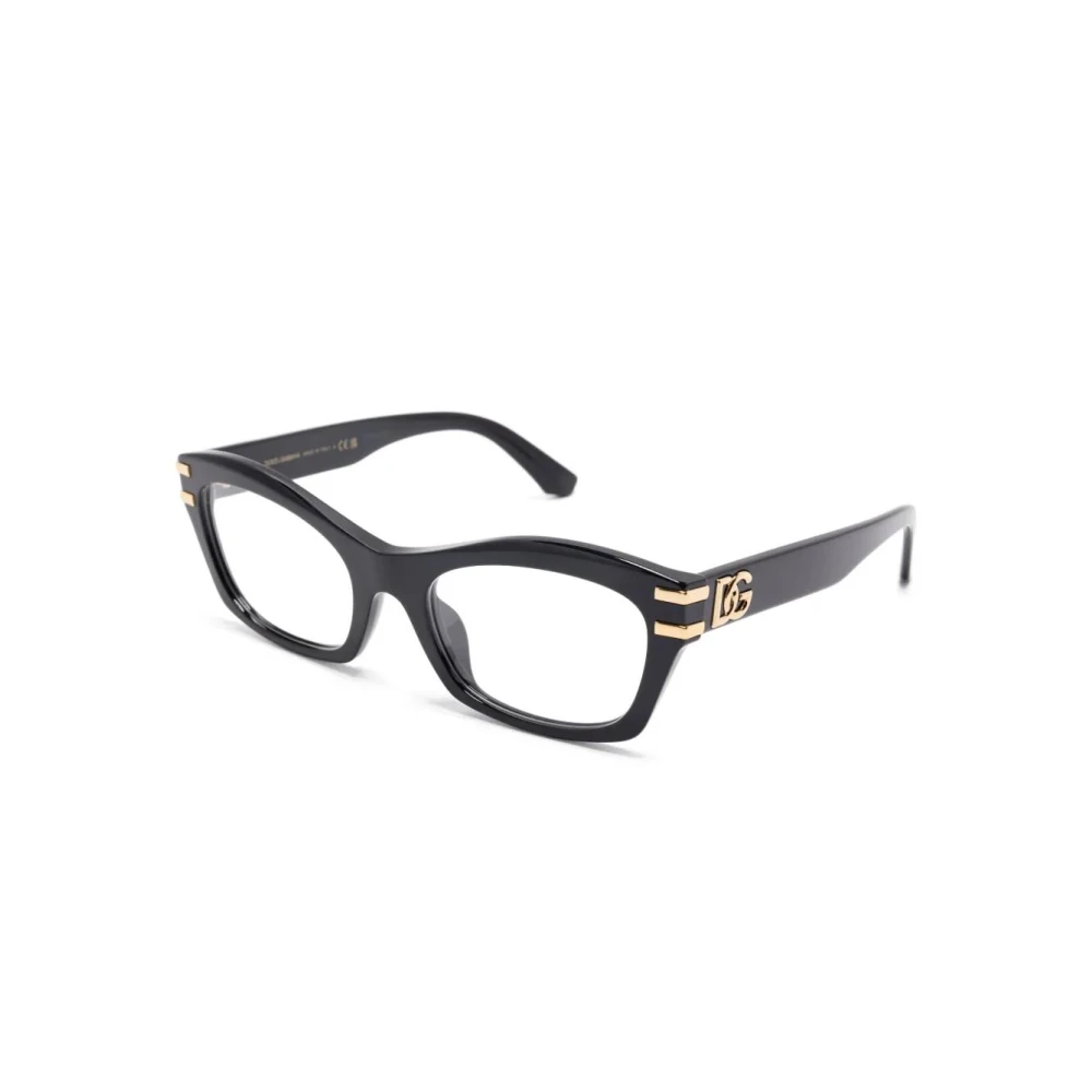 Dolce & Gabbana Women's Black Glasses,, Dg3420 501 Optical Frame Medium