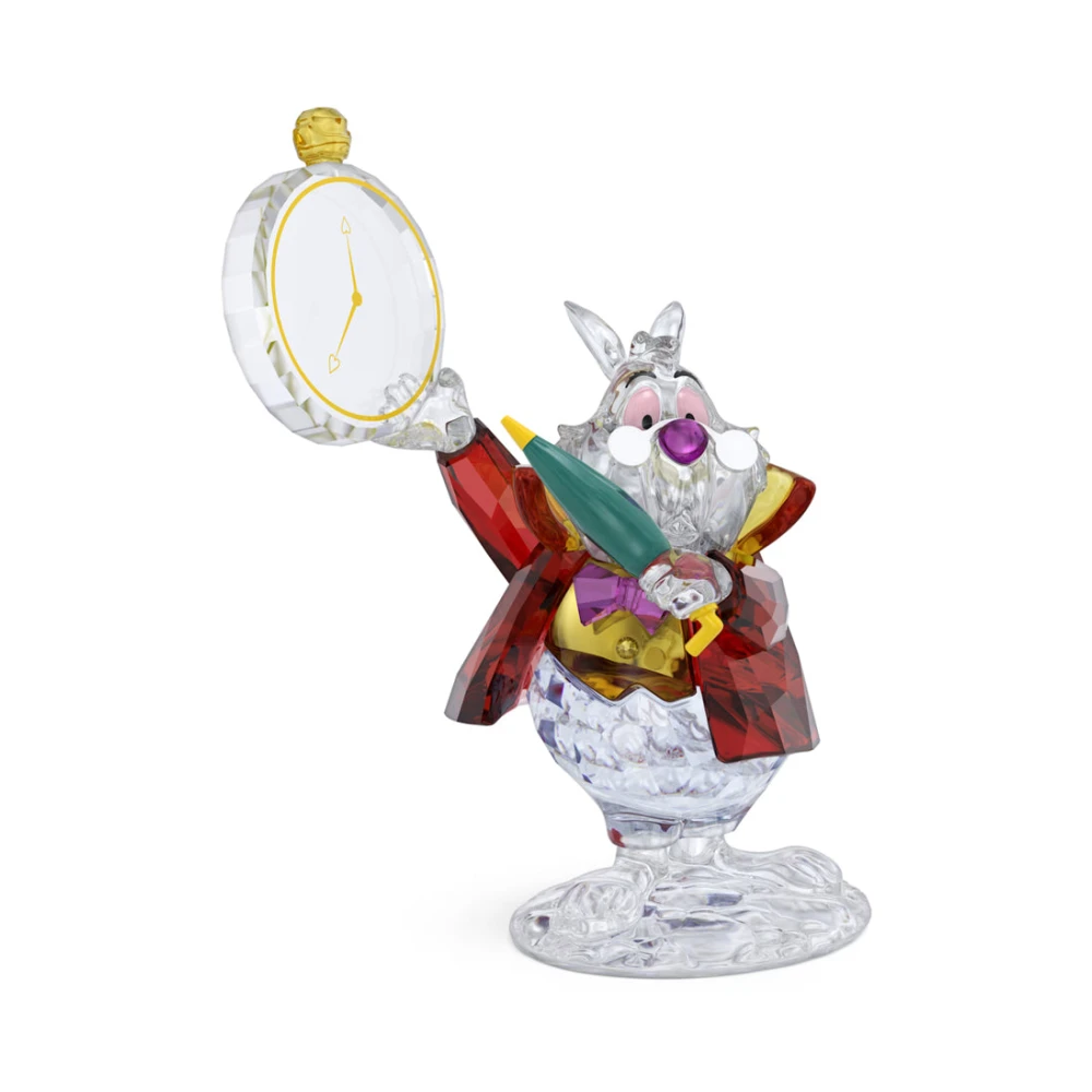 Swarovski Unisex Multicolor Alice In Wonderland White Rabbit
