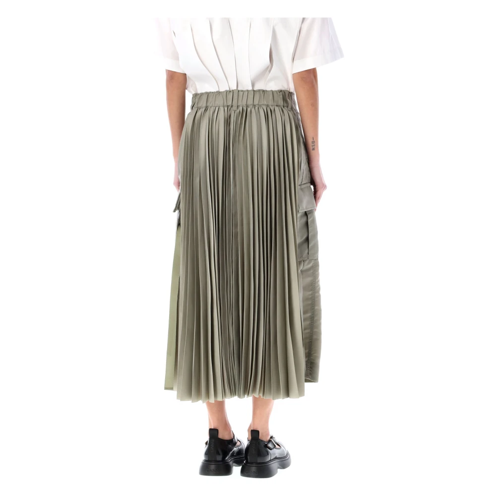 Sacai Skirts Gray Dames