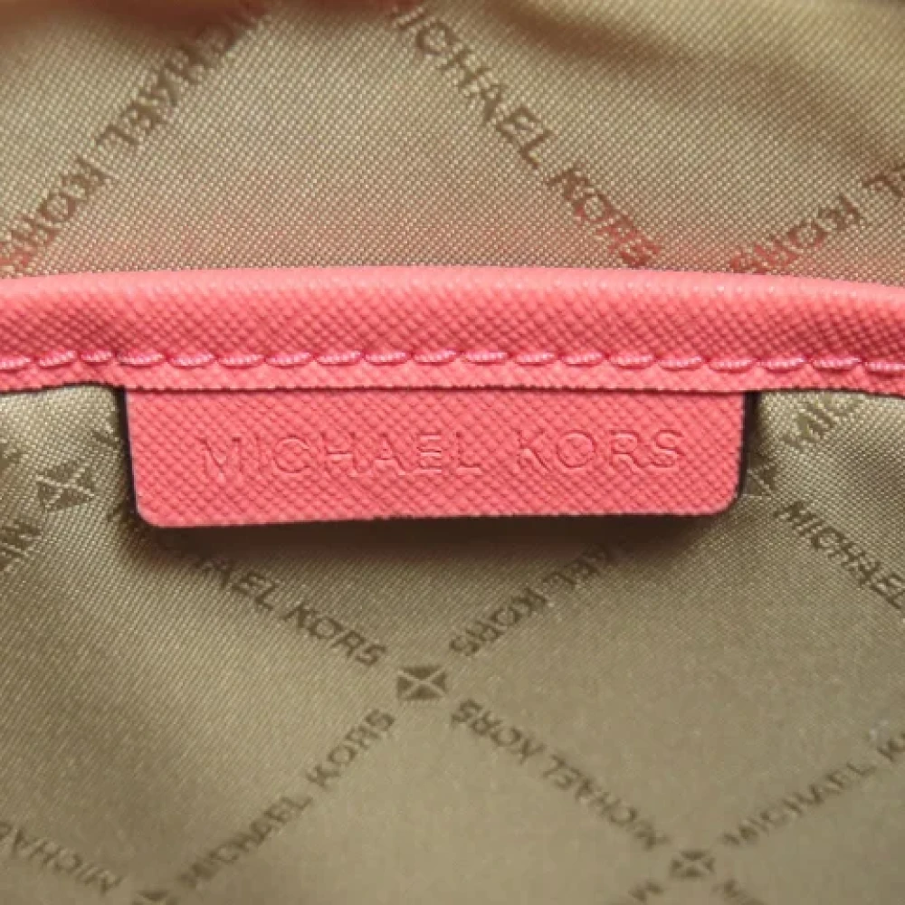 Michael Kors Pre-owned Plastic shoulder-bags Pink Dames