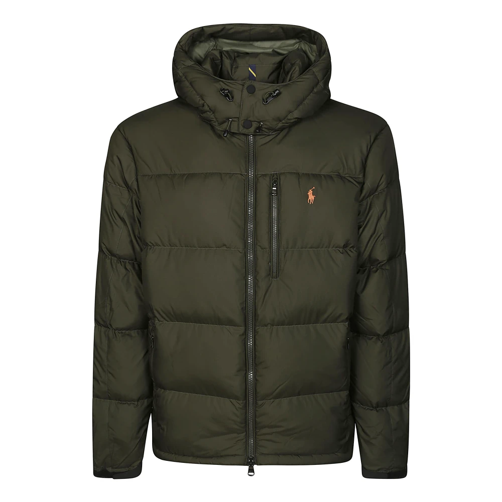 Polo Ralph Lauren Men's Green Winter Jackets, Xl, Padded Bomber Jacket