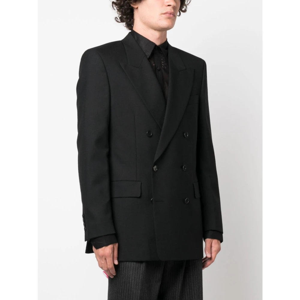 Sunflower Zwarte Blazer Jas Black Heren