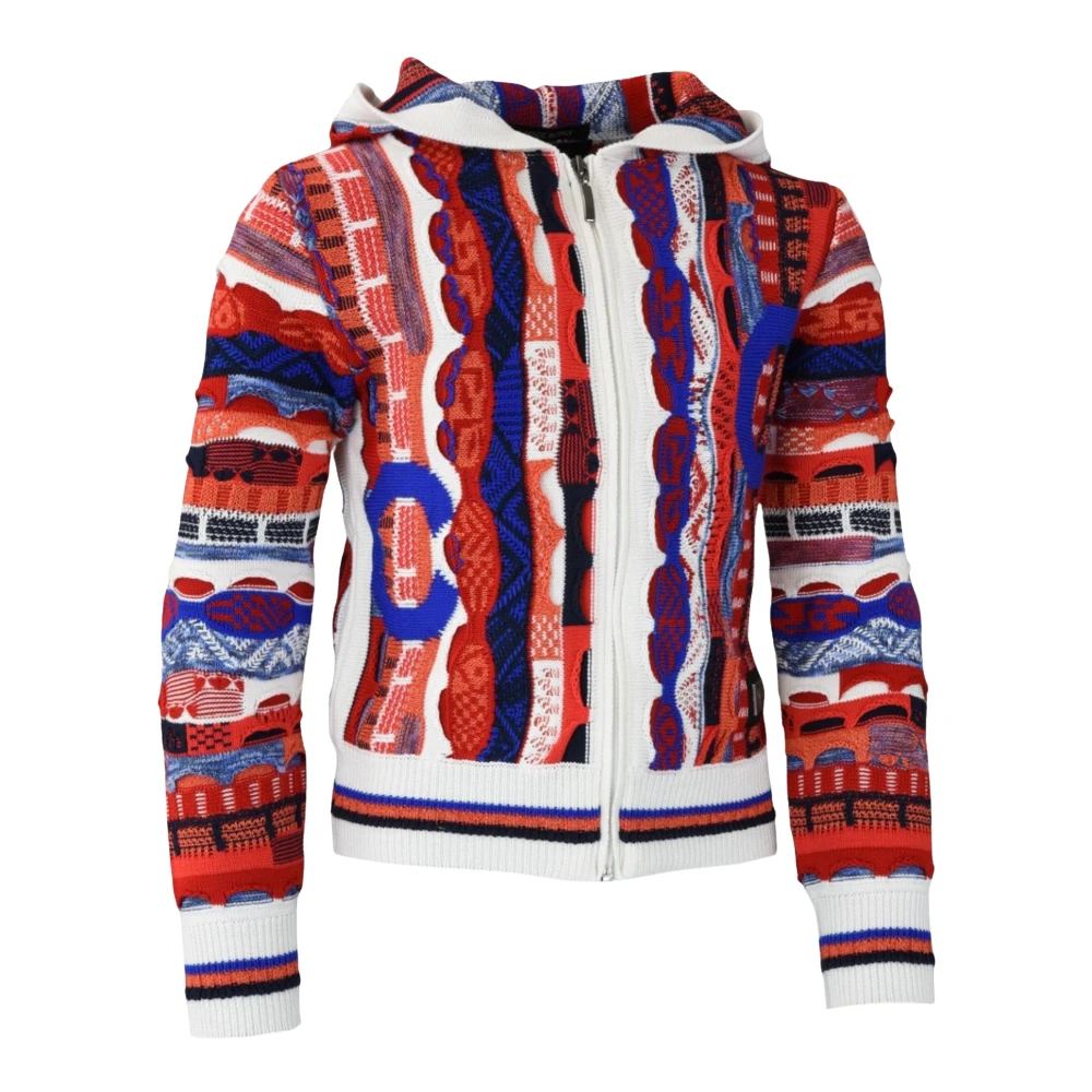 Carlo Colucci Unisex Kids Multicolor Kids Cardigans, 9 Y, Castellana Knit Cardigan