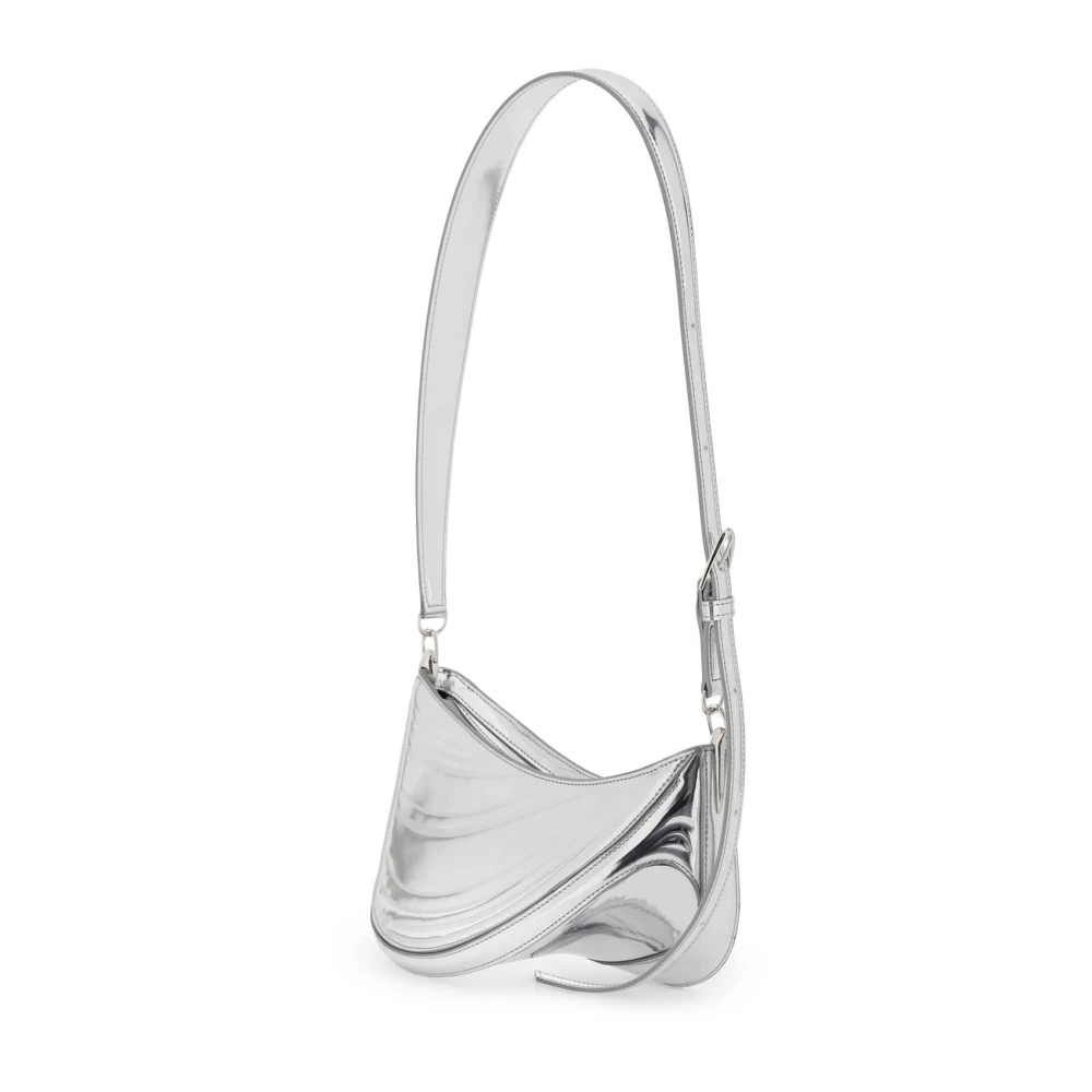 Mugler Shoulder Bags Gray Dames