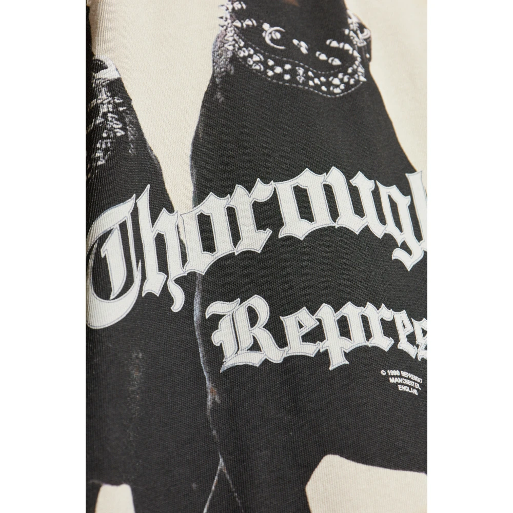 Represent Thoroughbred T-shirt Beige Heren