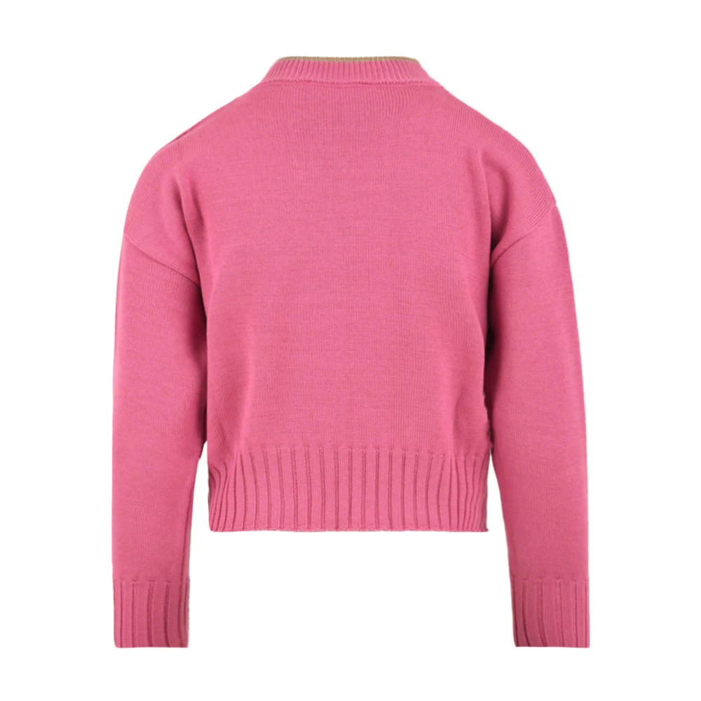 Akep Fuchsia Sweater Model Mgkd08003 08 Pink Dames