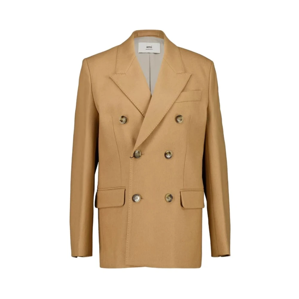 Ami Paris Brun Ull Blazer