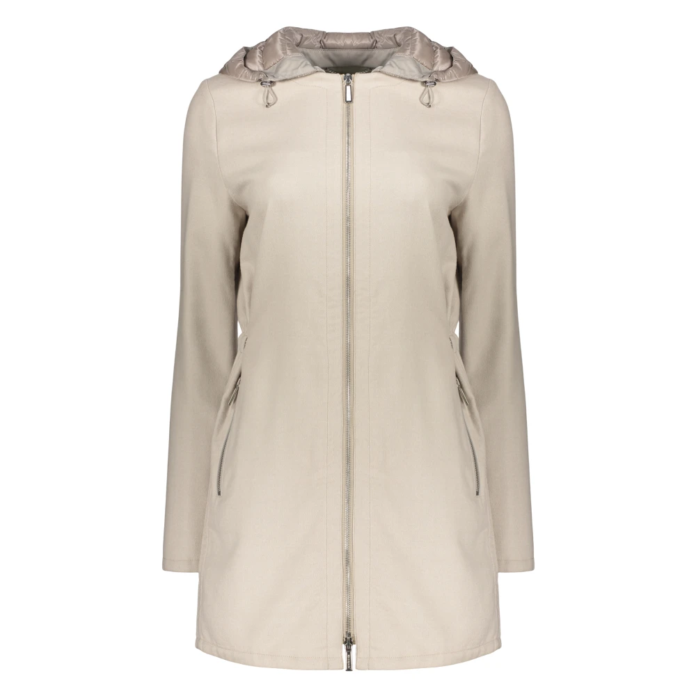 Moorer - Coats > Parkas - Beige - Moorer - Modalova