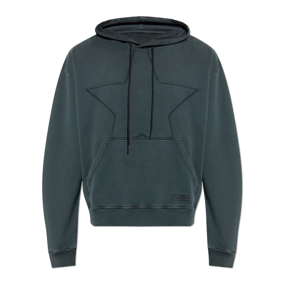 Mm6 Maison Margiela Herren Grau Sweatshirts & Hoodies