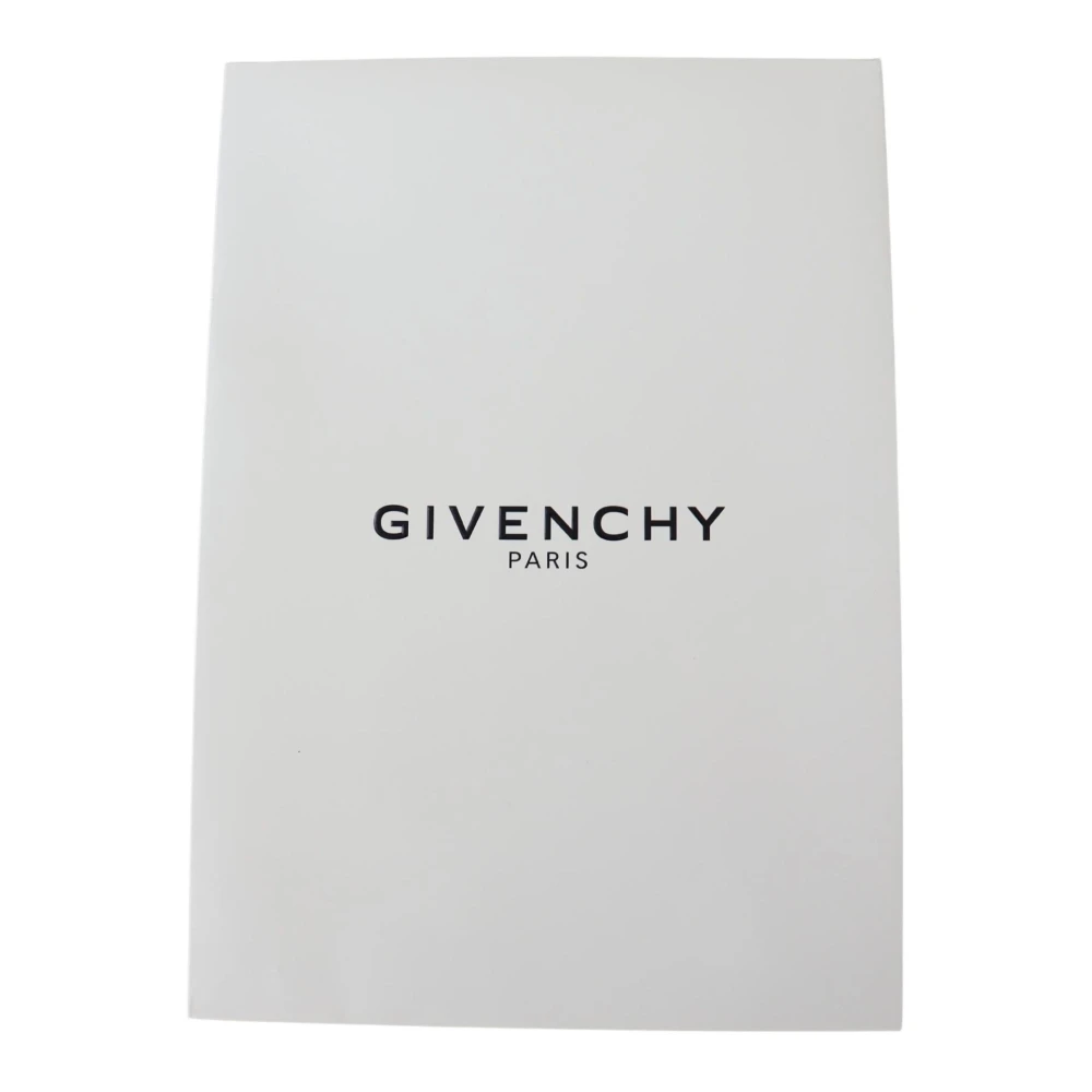 Givenchy Wollen Sjaal met Logo Red Heren