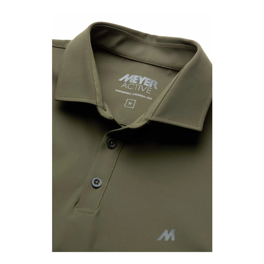Meyer Bryson Polo Shirt Green Heren