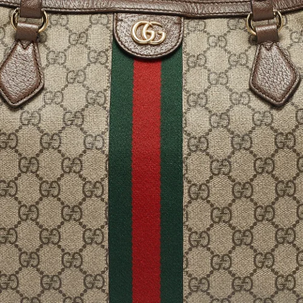 Gucci Vintage Pre-owned Coated canvas crossbody-bags Multicolor Dames