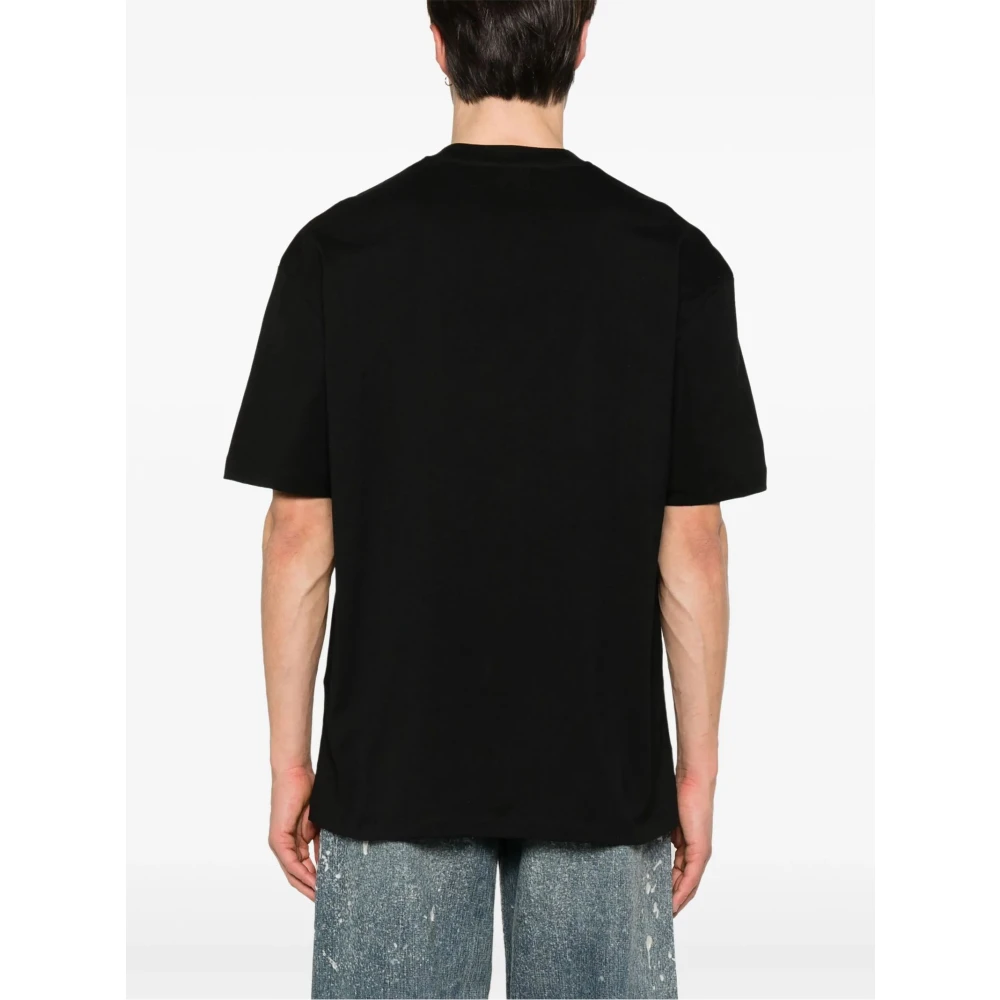 IH NOM UH NIT Zwart Katoenen Logo Print T-shirt Black Heren