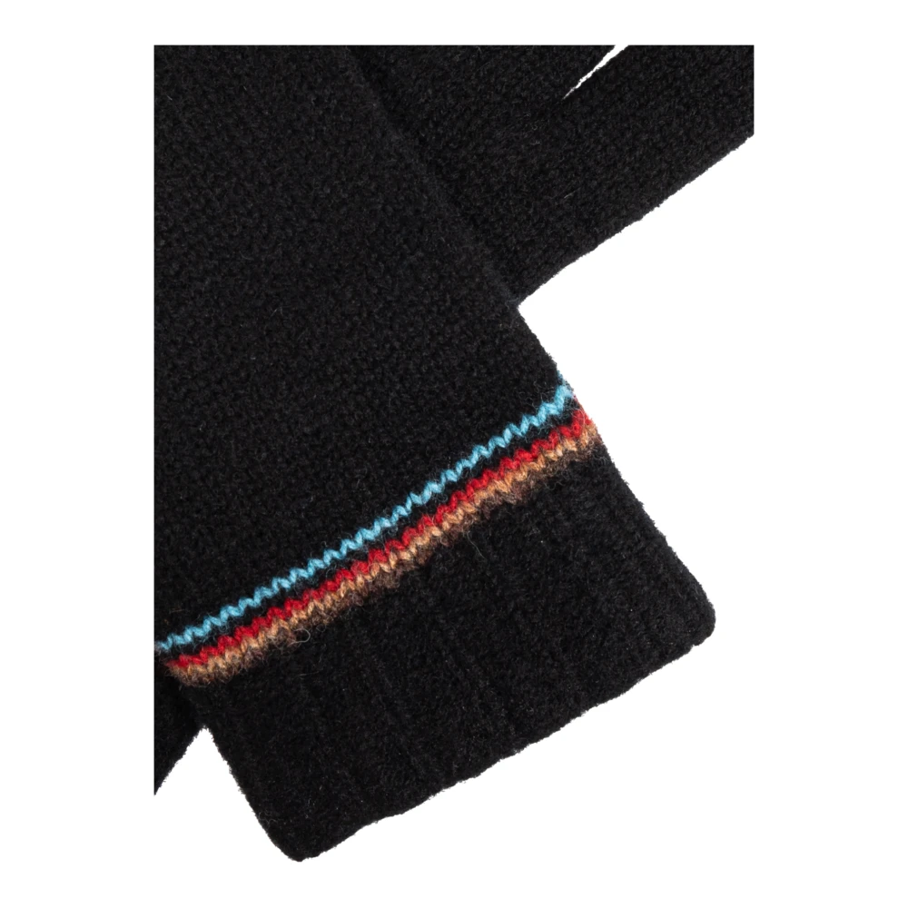 Paul Smith Wollen handschoenen Black Heren