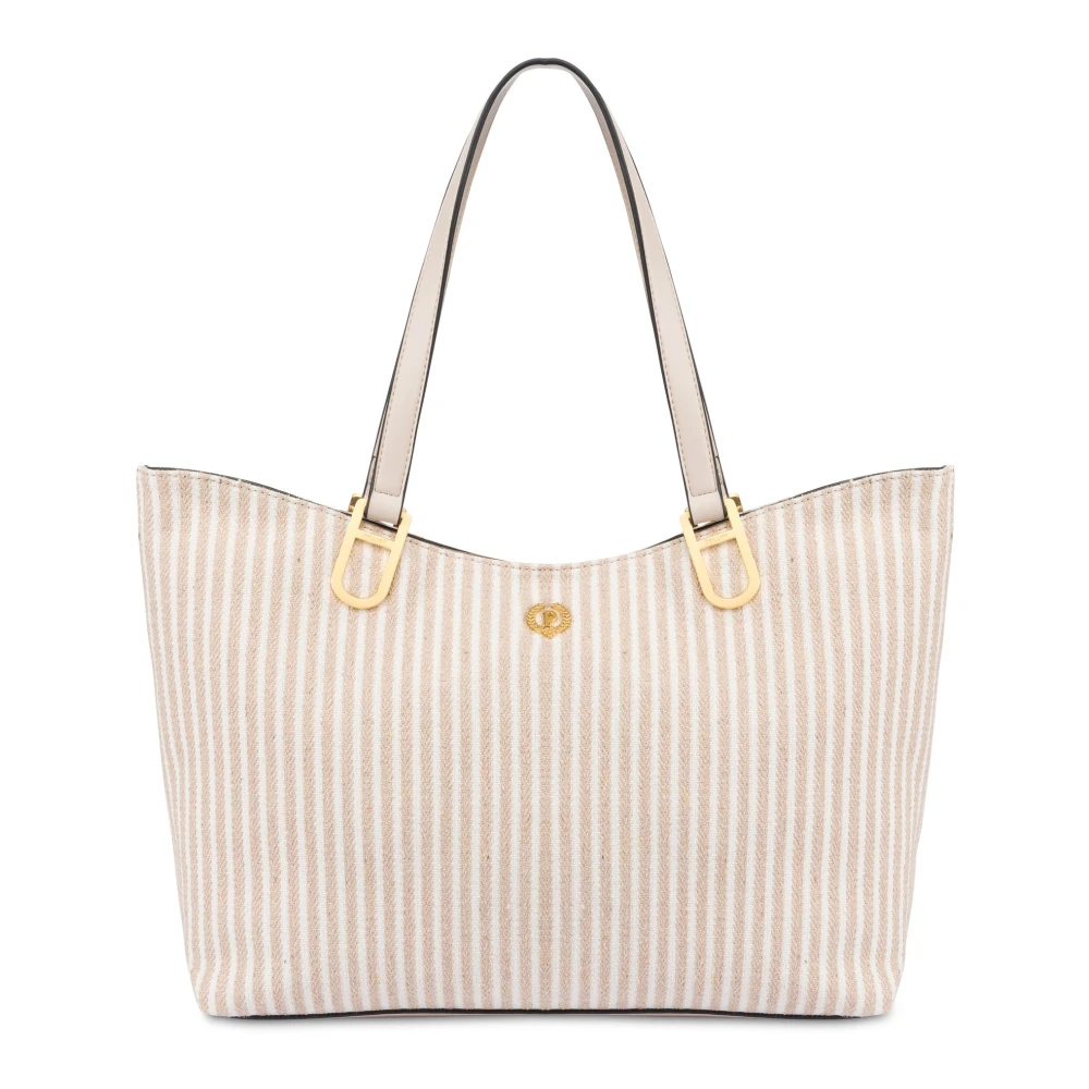 Pollini Donna Beige - Shopping Tote - Bags - One Size