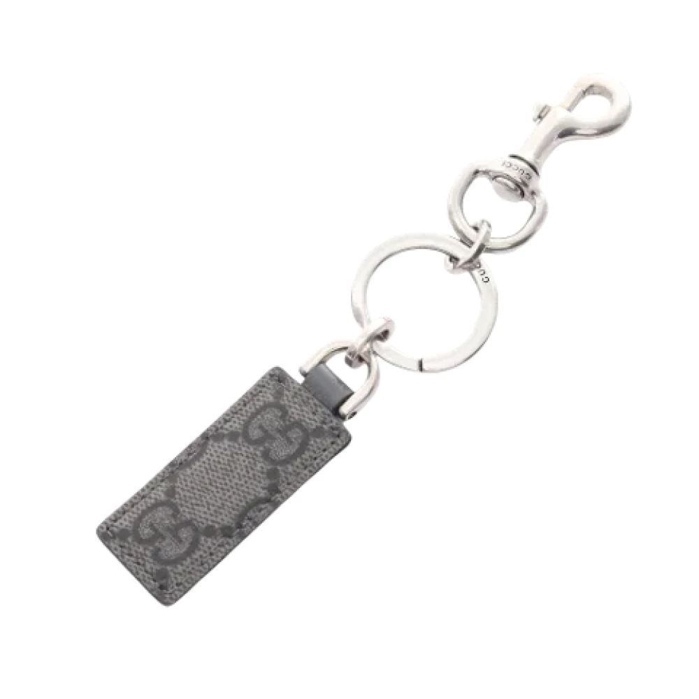 Gucci Vintage Pre-owned Metal key-holders Gray Unisex