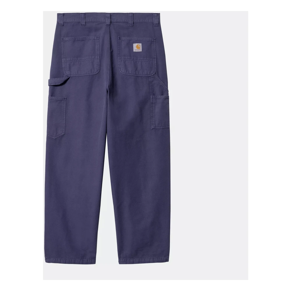 Carhartt WIP Ruimvallende werkbroek Purple Heren