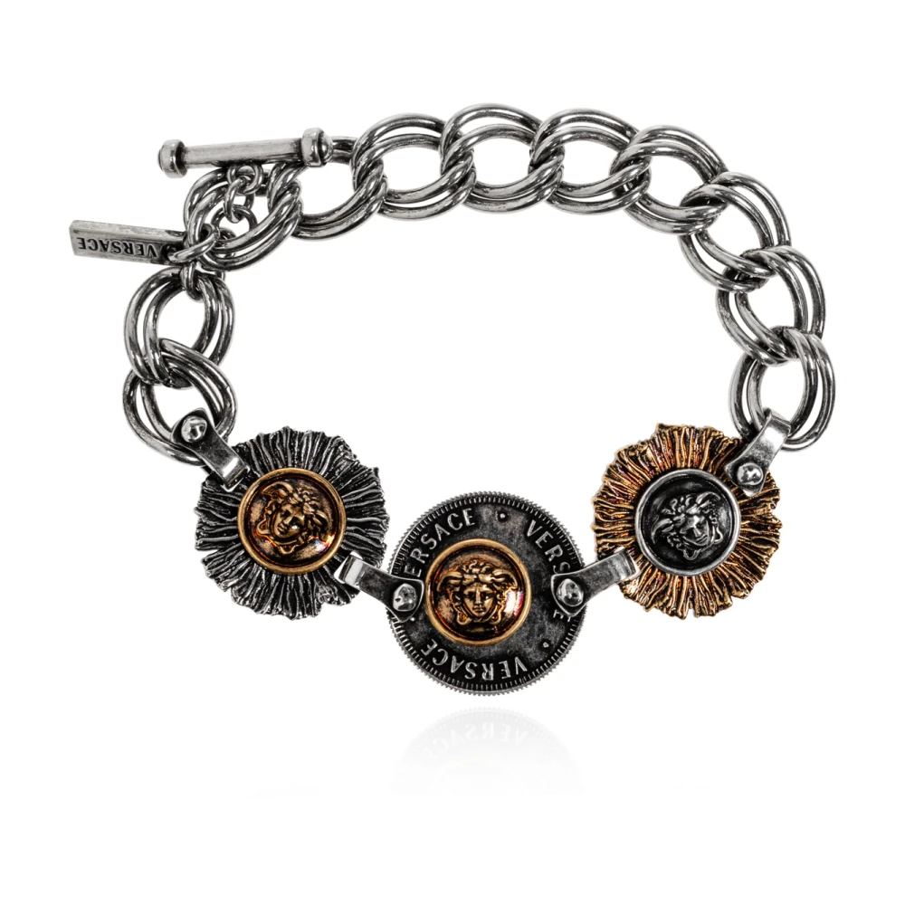 Versace Mujer Gris - Coins Bracelet - Accessories - One Size
