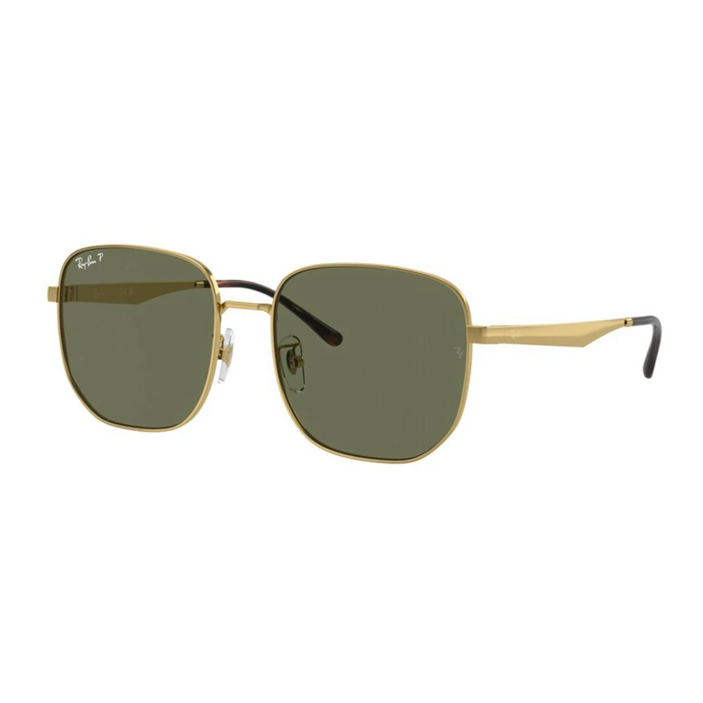 Ray-Ban Yellow Gold Polarized Sunglasses Rb 3713D Style - Unisex - Sunglasses - 57 Mm - Accessories