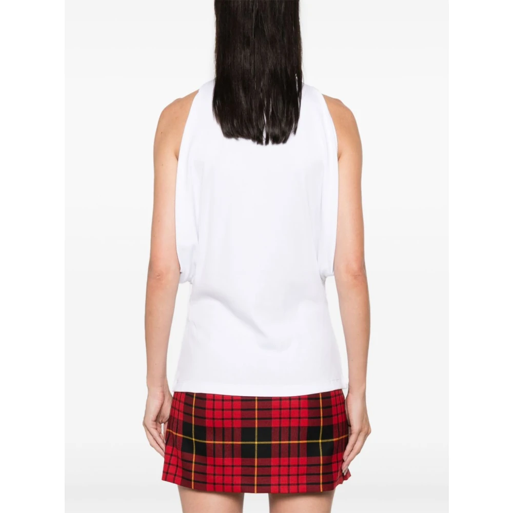 alexander mcqueen Witte Chain-Link Sweater White Dames