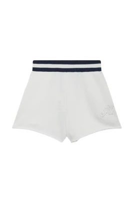 Cotton Shorts with Logo