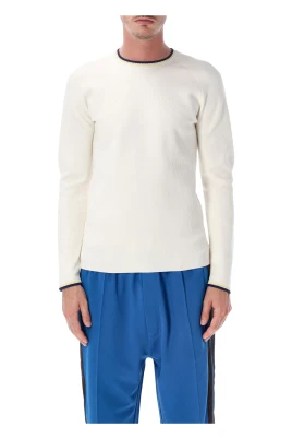 Y-3 Round-neck Knitwear Vit M